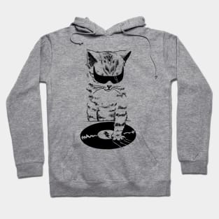 DJ kitty scratch Hoodie